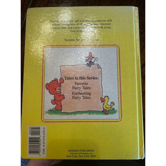 Enchanting Fairy Tales By Jim Lawrence - Hardcover Very Good Condition 1989 - Picture 7 of 7